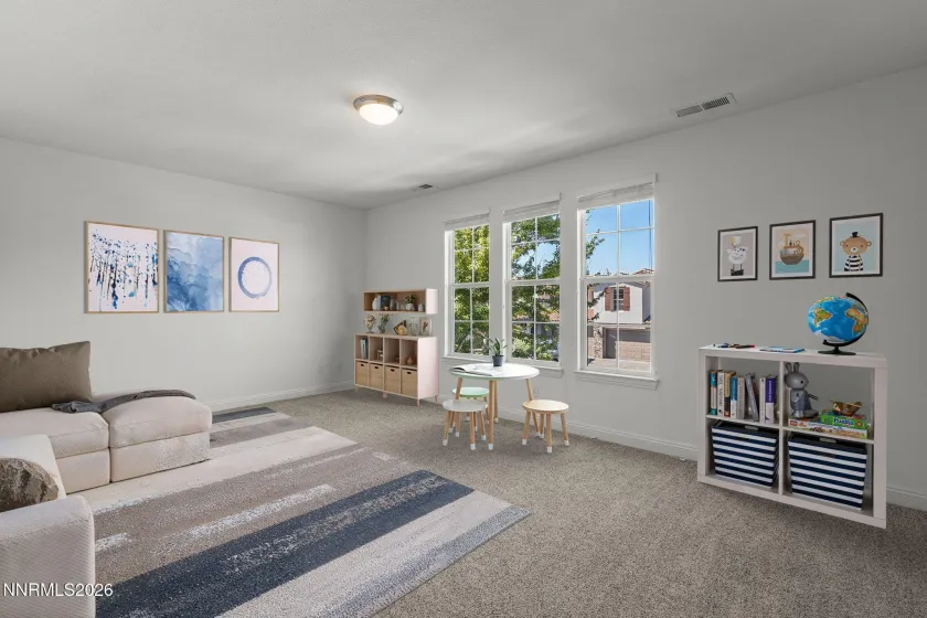 Bonus Room, Virtually Staged