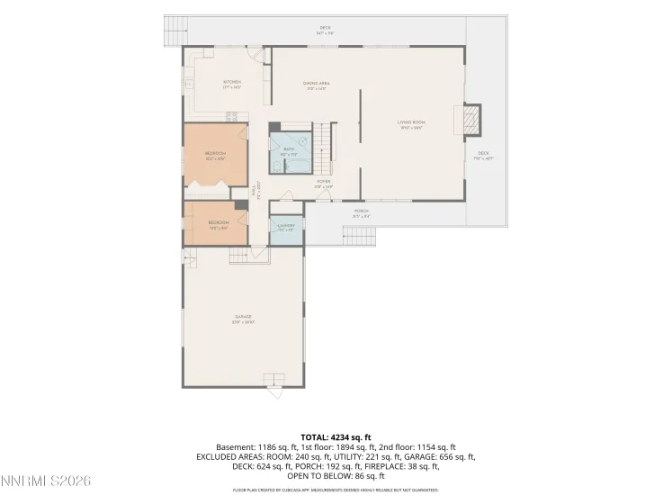 15455 Tuxon, Reno, Nevada 89521, 4 Bedrooms Bedrooms, ,3 BathroomsBathrooms,Residential,Residential,Tuxon,0,260010812