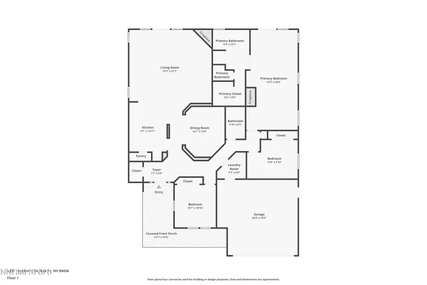 1101 Turnberry, Sparks, Nevada 89436, 3 Bedrooms Bedrooms, ,2 BathroomsBathrooms,Residential,Residential,Turnberry,0,260010846