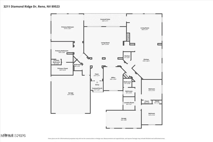 3211 Diamond Ridge, Reno, Nevada 89523, 3 Bedrooms Bedrooms, ,3 BathroomsBathrooms,Residential,Residential,Diamond Ridge,0,260010865