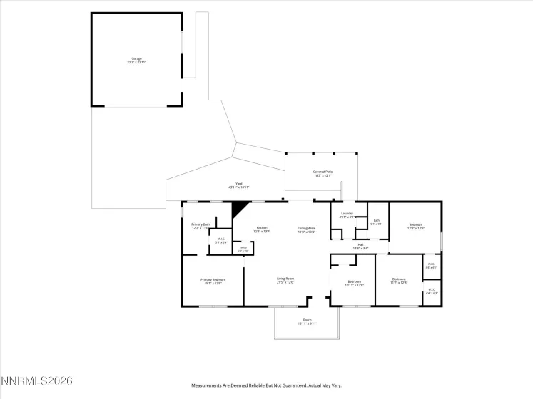 285 6th, Sun Valley, Nevada 89433, 3 Bedrooms Bedrooms, ,2 BathroomsBathrooms,Residential,Residential,6th,0,260010944