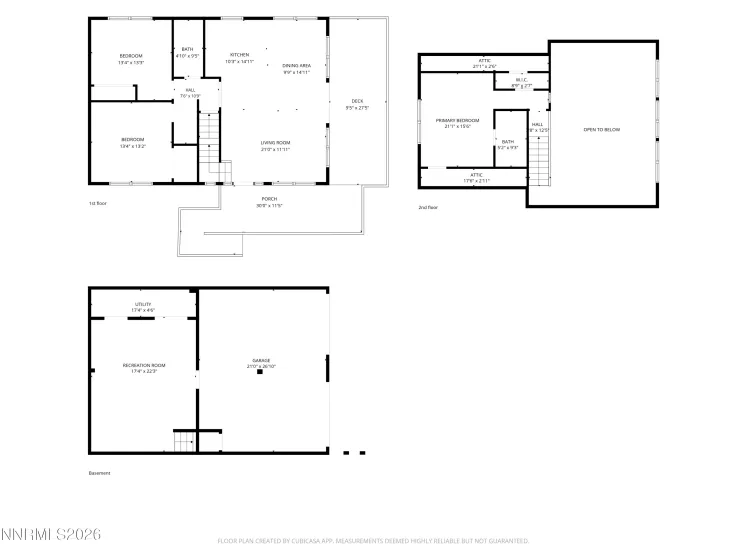 21545 Stallion, Reno, Nevada 89521, 3 Bedrooms Bedrooms, ,2 BathroomsBathrooms,Residential,Residential,Stallion,0,260010965