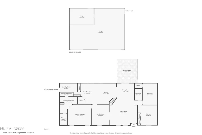 8115 Tahoe, Stagecoach, Nevada 89429, 3 Bedrooms Bedrooms, ,4 BathroomsBathrooms,Residential,Residential,Tahoe,0,260011061