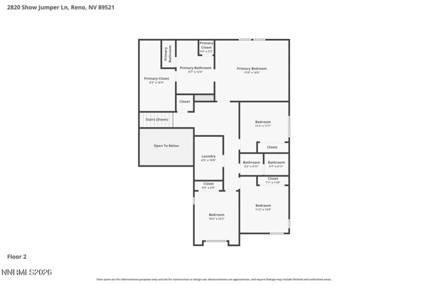 2820 Show Jumper, Reno, Nevada 89521, 4 Bedrooms Bedrooms, ,3 BathroomsBathrooms,Residential,Residential,Show Jumper,0,260011086