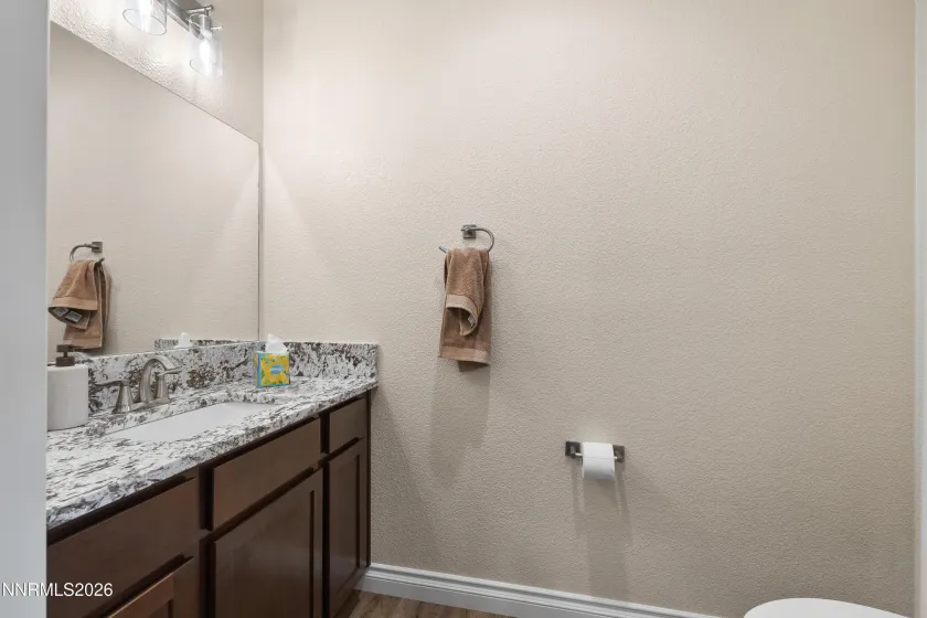 Half Bathroom downstairs