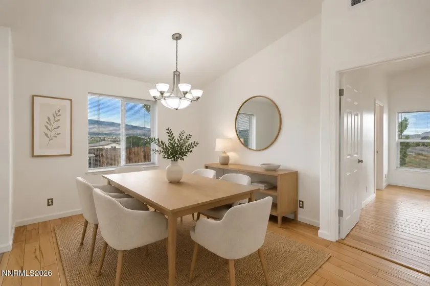 Virtually Staged Nook