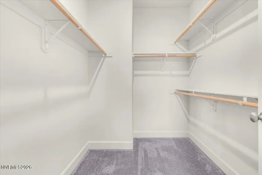 Primary closet