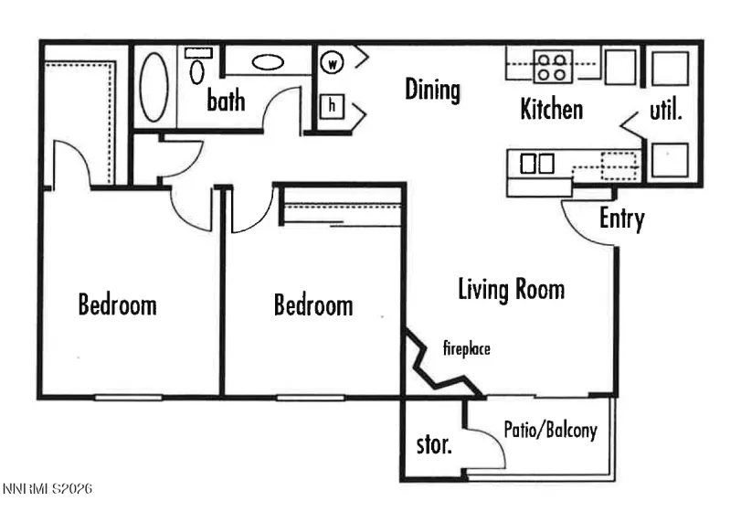 555 Patriot, Reno, Nevada 89511, 2 Bedrooms Bedrooms, ,1 BathroomBathrooms,Residential,Residential,Patriot,0,260011351