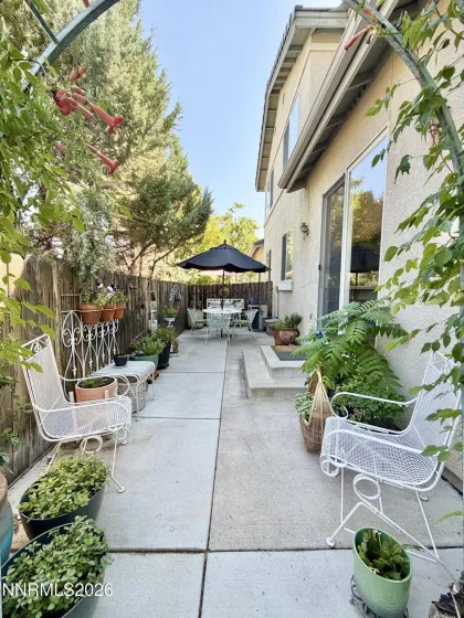 Back patio