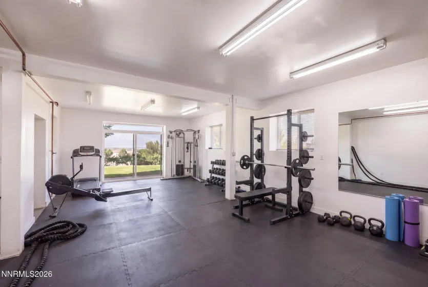 Virtual staging of the basement