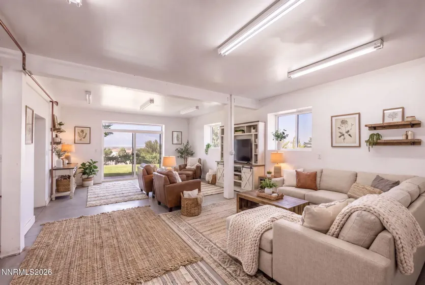 Virtual staging of the basement
