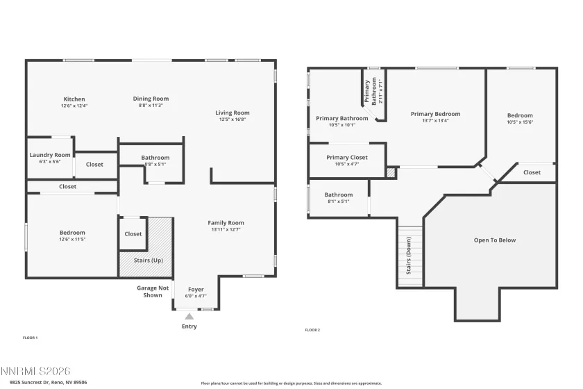 9825 Suncrest, Reno, Nevada 89506, 4 Bedrooms Bedrooms, ,3 BathroomsBathrooms,Residential,Residential,Suncrest,0,260011409