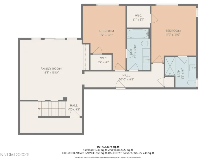 3172 Vista Favoloso, Reno, Nevada 89519, 4 Bedrooms Bedrooms, ,5 BathroomsBathrooms,Residential,Residential,Vista Favoloso,0,260011427