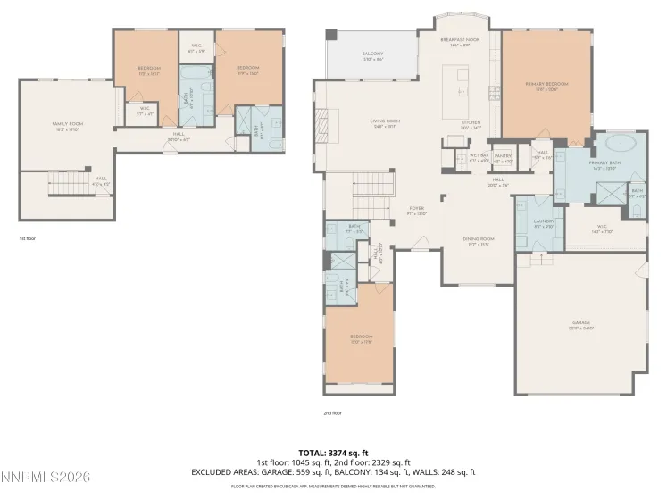 3172 Vista Favoloso, Reno, Nevada 89519, 4 Bedrooms Bedrooms, ,5 BathroomsBathrooms,Residential,Residential,Vista Favoloso,0,260011427
