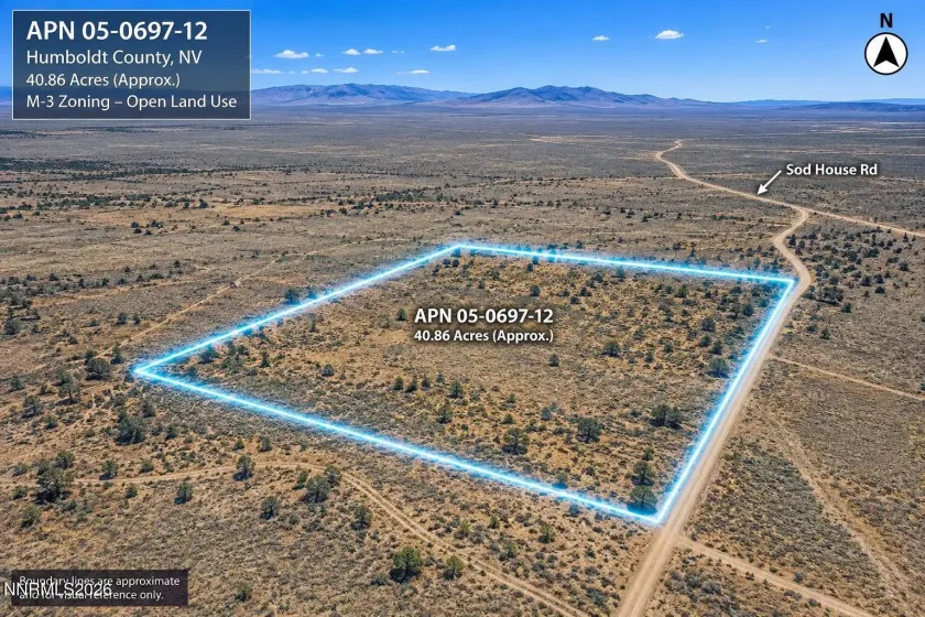 0 40.86 Acre parcel, Winnemucca, Nevada 89445, ,Land,Residential,40.86 Acre parcel,0,260011505