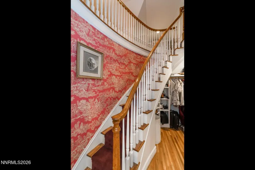 Two Story Closet Primary Bedroom