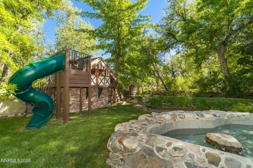 Children's Playhouse built in Tudor Style