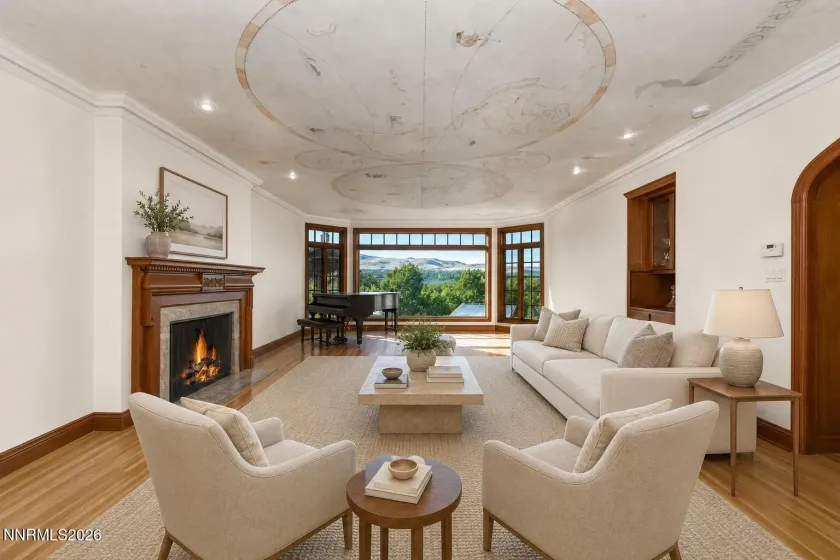 AI staged Living Room