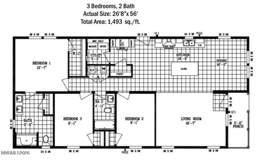 5710 Ranch Hand, Winnemucca, Nevada 89445, 3 Bedrooms Bedrooms, ,2 BathroomsBathrooms,Residential,Residential,Ranch Hand,0,260011540