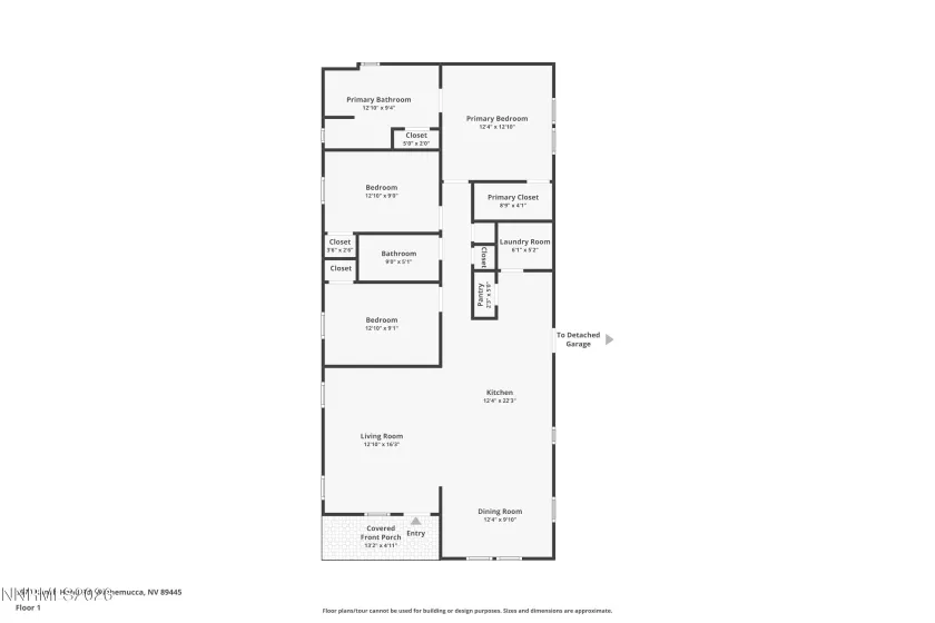 5710 Ranch Hand, Winnemucca, Nevada 89445, 3 Bedrooms Bedrooms, ,2 BathroomsBathrooms,Residential,Residential,Ranch Hand,0,260011540