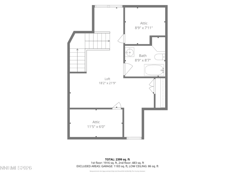 771 Rojo, Gardnerville, Nevada 89460, 3 Bedrooms Bedrooms, ,3 BathroomsBathrooms,Residential,Residential,Rojo,0,260011546