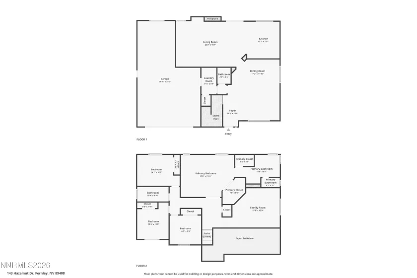 143 Hazelnut, Fernley, Nevada 89408, 4 Bedrooms Bedrooms, ,3 BathroomsBathrooms,Residential,Residential,Hazelnut,0,260011602