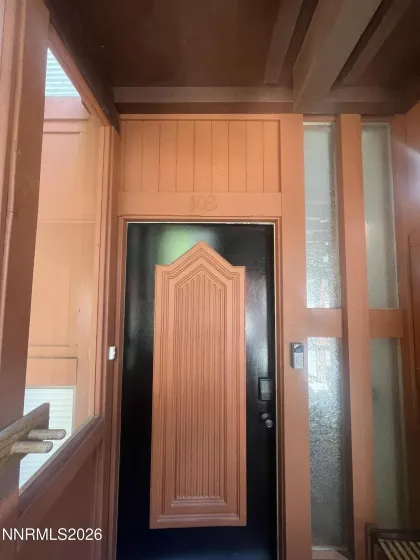 Vintage HOA front doors through out the HOA