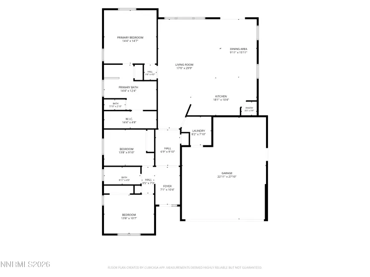 4270 Matter, Sparks, Nevada 89436, 3 Bedrooms Bedrooms, ,2 BathroomsBathrooms,Residential,Residential,Matter,0,260011687