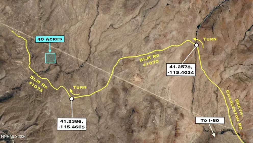 0 BLM RD 1074, Deeth, Nevada 89823, ,Land,Residential,BLM RD 1074,0,260011785