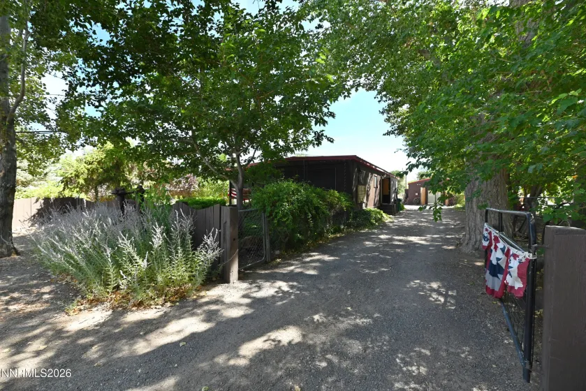 Entrance to property