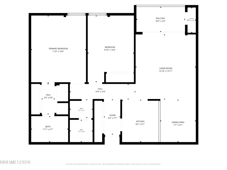 2750 Plumas, Reno, Nevada 89509, 2 Bedrooms Bedrooms, ,2 BathroomsBathrooms,Residential,Residential,Plumas,0,260011822
