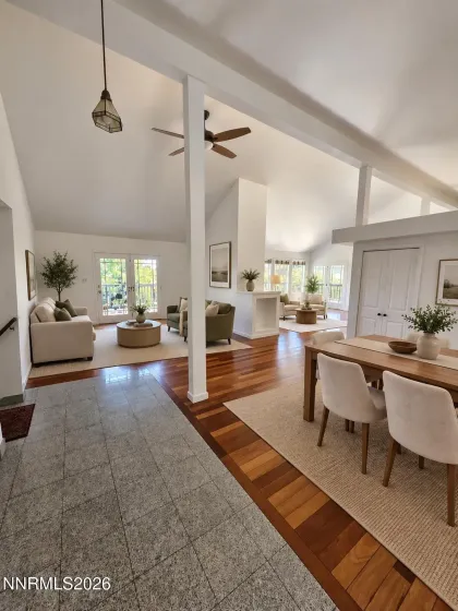 Main entrance / virtually staged