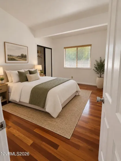 Bedroom 1 / virtually staged