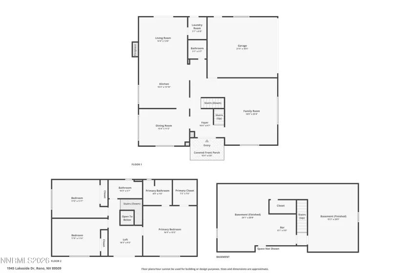1945 Lakeside, Reno, Nevada 89509, 3 Bedrooms Bedrooms, ,3 BathroomsBathrooms,Residential,Residential,Lakeside,0,260011839