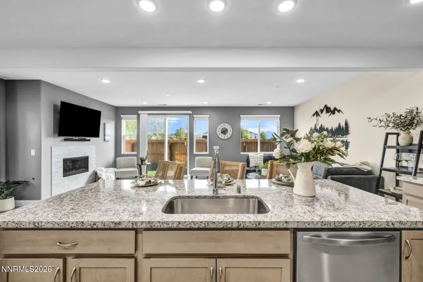 The heart of the home is truly the heart of this one! This spacious kitchen and great room combination keeps you right in the center of it all, so you’ll never miss a moment—whether you’re cooking, entertaining, or simply enjoying time with family and friends.