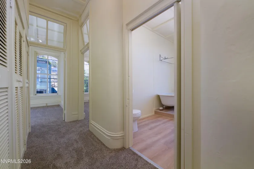 Apartment #1 Hallway to Bedrooms