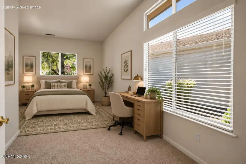 GUEST BEDROOM - VIRTUALLY STAGED