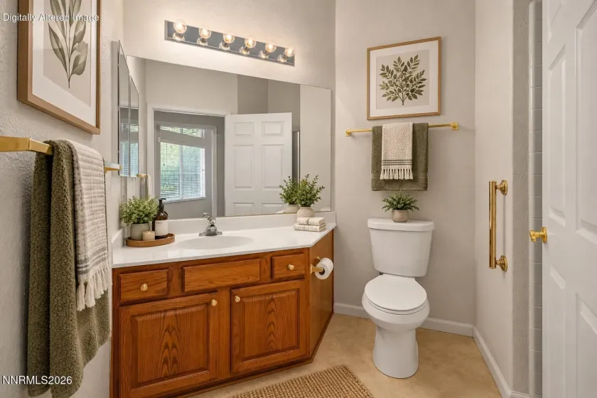 GUEST BATHROOM - VIRTUALLY STAGED