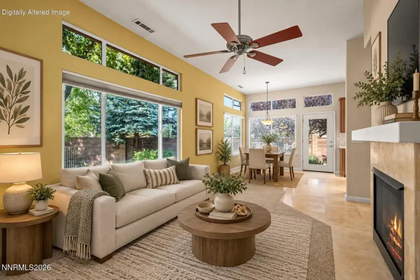 FAMILY ROOM - VIRTUALLY STAGED