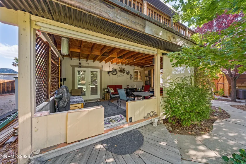 Covered Back Patio