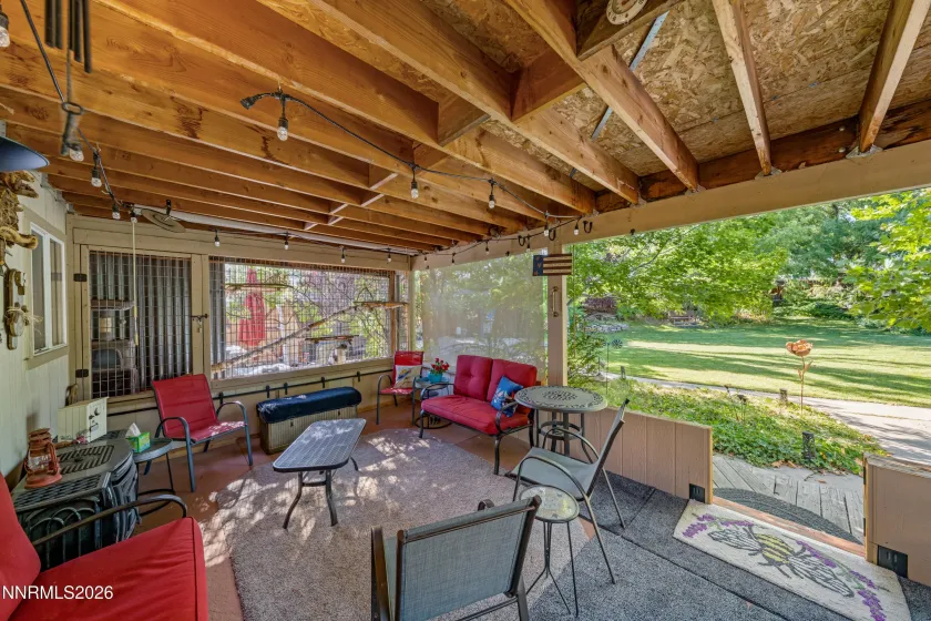 Covered Back Patio