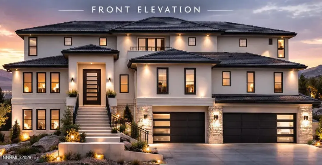 Plans Front Elevation