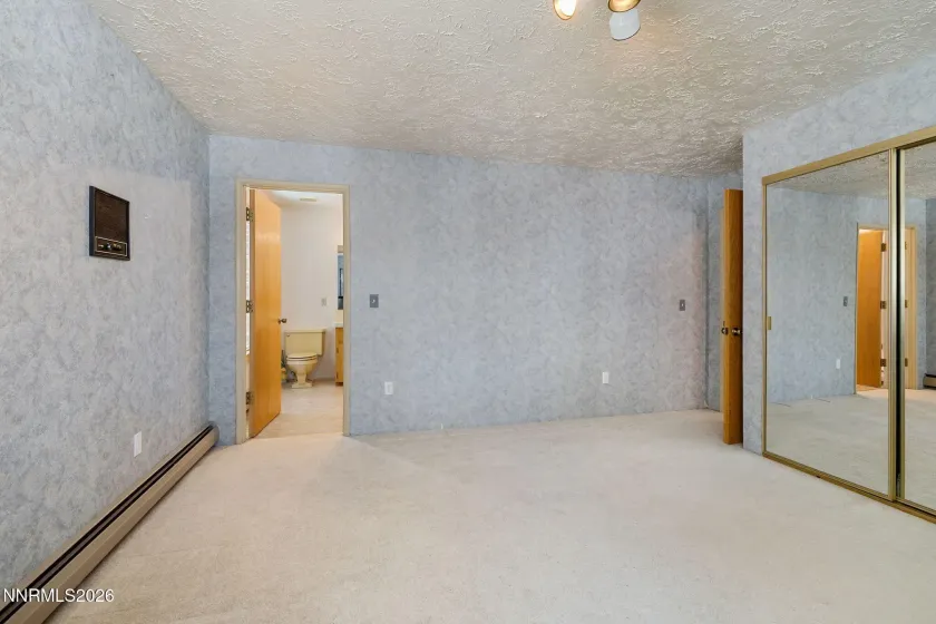 Middle floor bedroom with jack and jill bathroom.