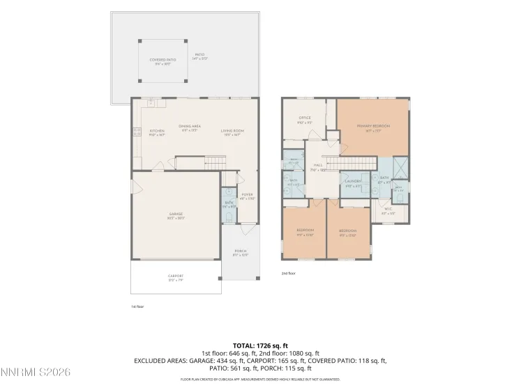 7709 Wandering, Reno, Nevada 89506, 4 Bedrooms Bedrooms, ,3 BathroomsBathrooms,Residential,Residential,Wandering,0,260012157