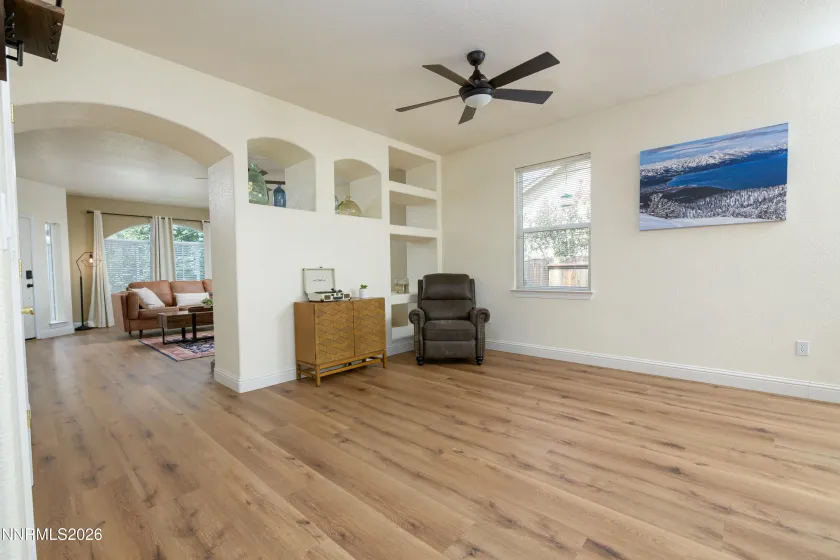 Family room to living room