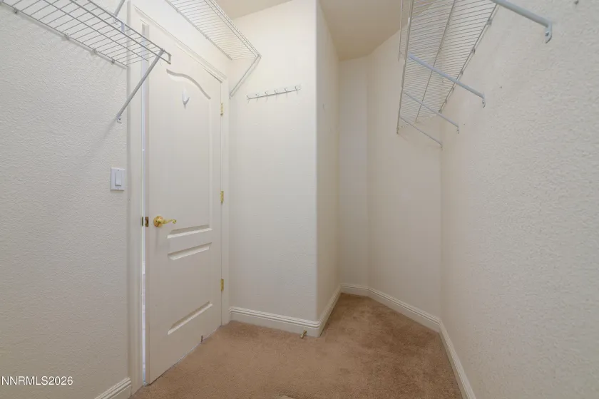 Primary closet