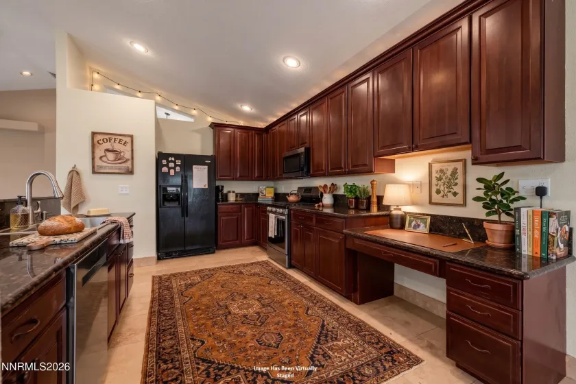Kitchen Virtually Staged