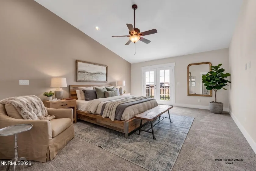 Primary Bedroom Virtually Staged