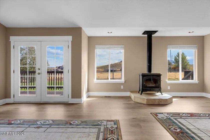 Great Room & Woodstove