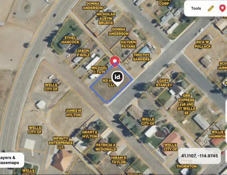 189 1st, Wells, Nevada 89835, ,Land,Residential,1st,0,260012251